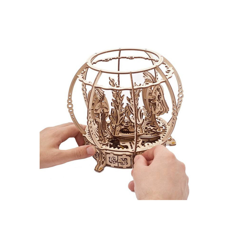 Конструктор Ugears Механічний акваріум (70155) - зображення 9