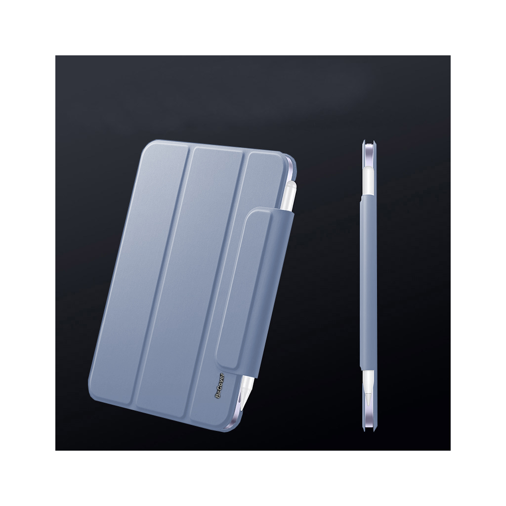 Чохол до планшета BeCover Magnetic Buckle Apple iPad mini 6 2021 Light Blue (706828) - зображення 4