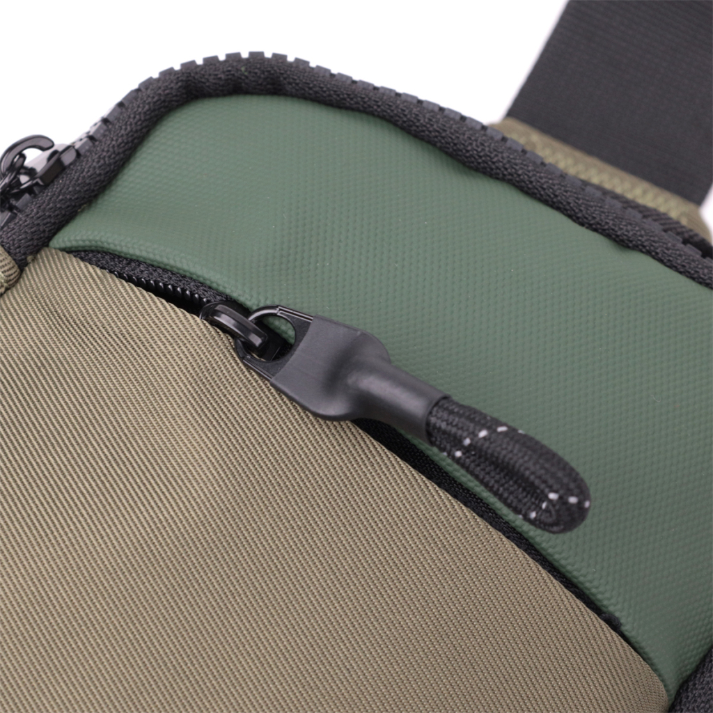 Сумка Vintage Слінг для подорожей з текстилю Зелена (22871) - зображення 6