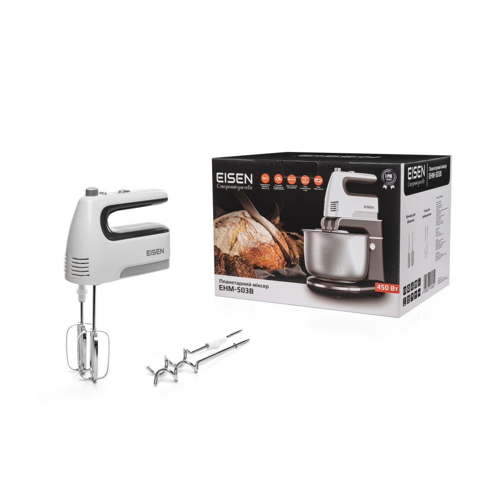 Міксер Eisen EHM-503B - зображення 10