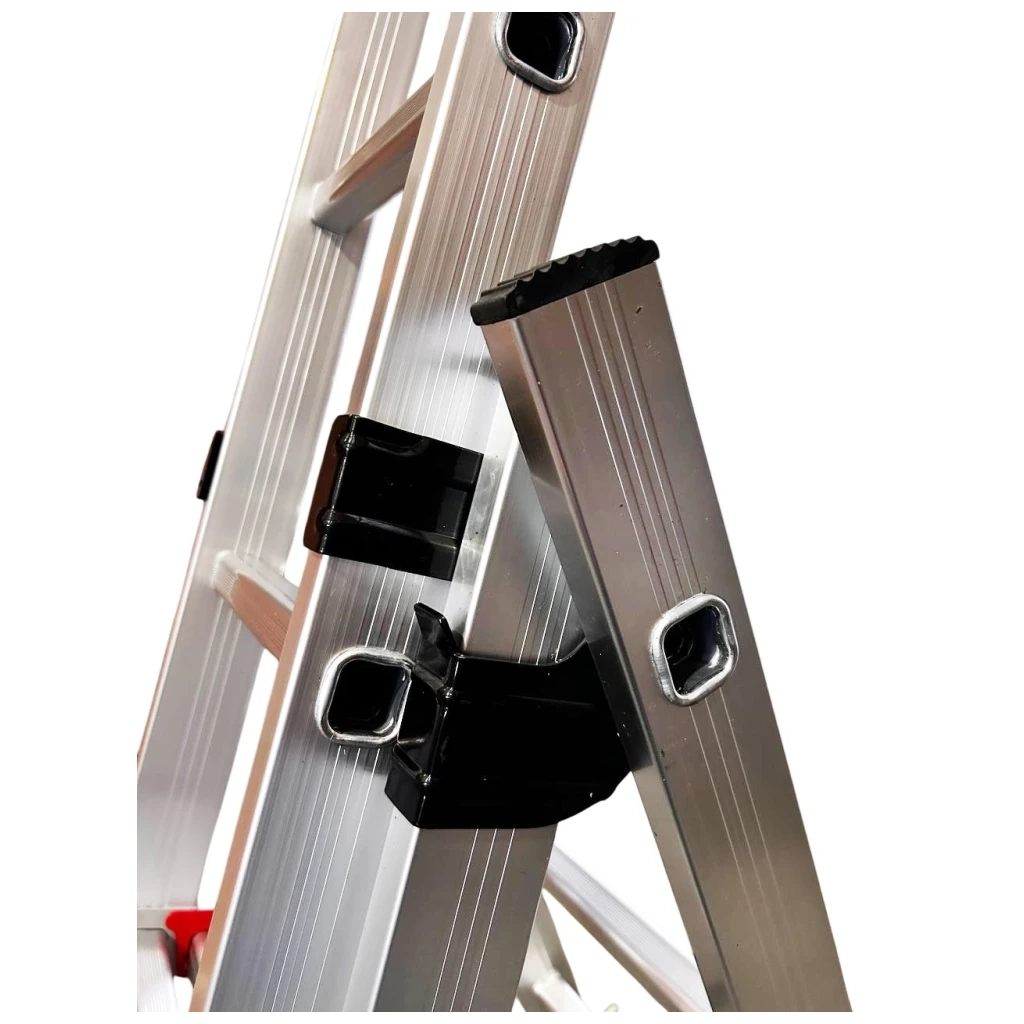 Драбина GTM 3-секції, розкладна, 3*6сх. 1,64-3,26м (KME306) - изображение 3