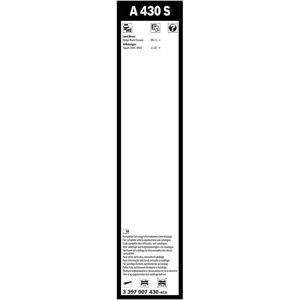 Щітка склоочисника Bosch 3 397 007 430 - зображення 4