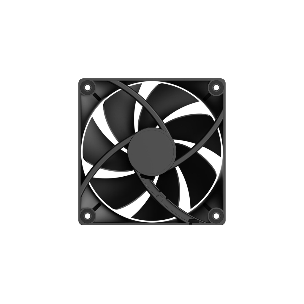 Кулер до корпусу OCYPUS DELTA F12 BK (DELTA-F12-BK1NM00X-GL) - зображення 3