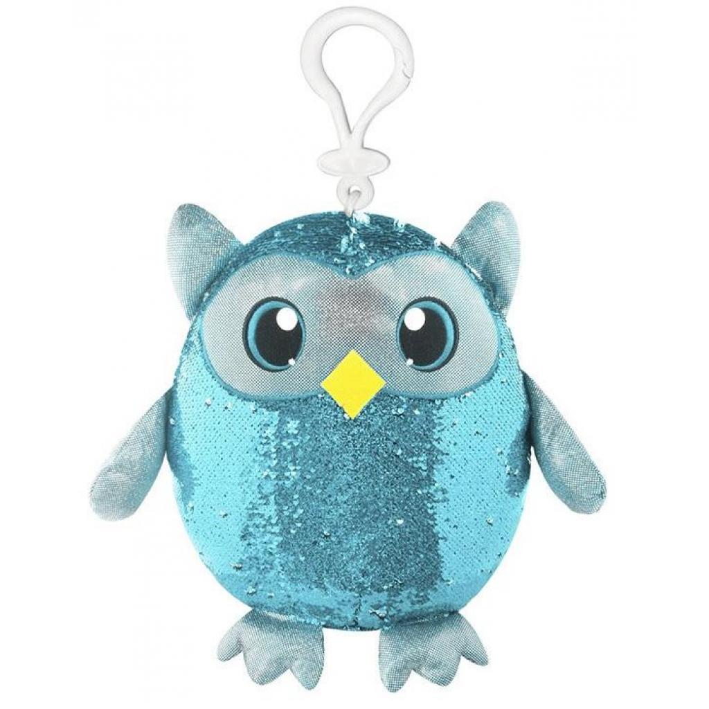М'яка іграшка Shimmeez Розумна сова на кліпсі 9 см (SMZ01000W) - зображення 1