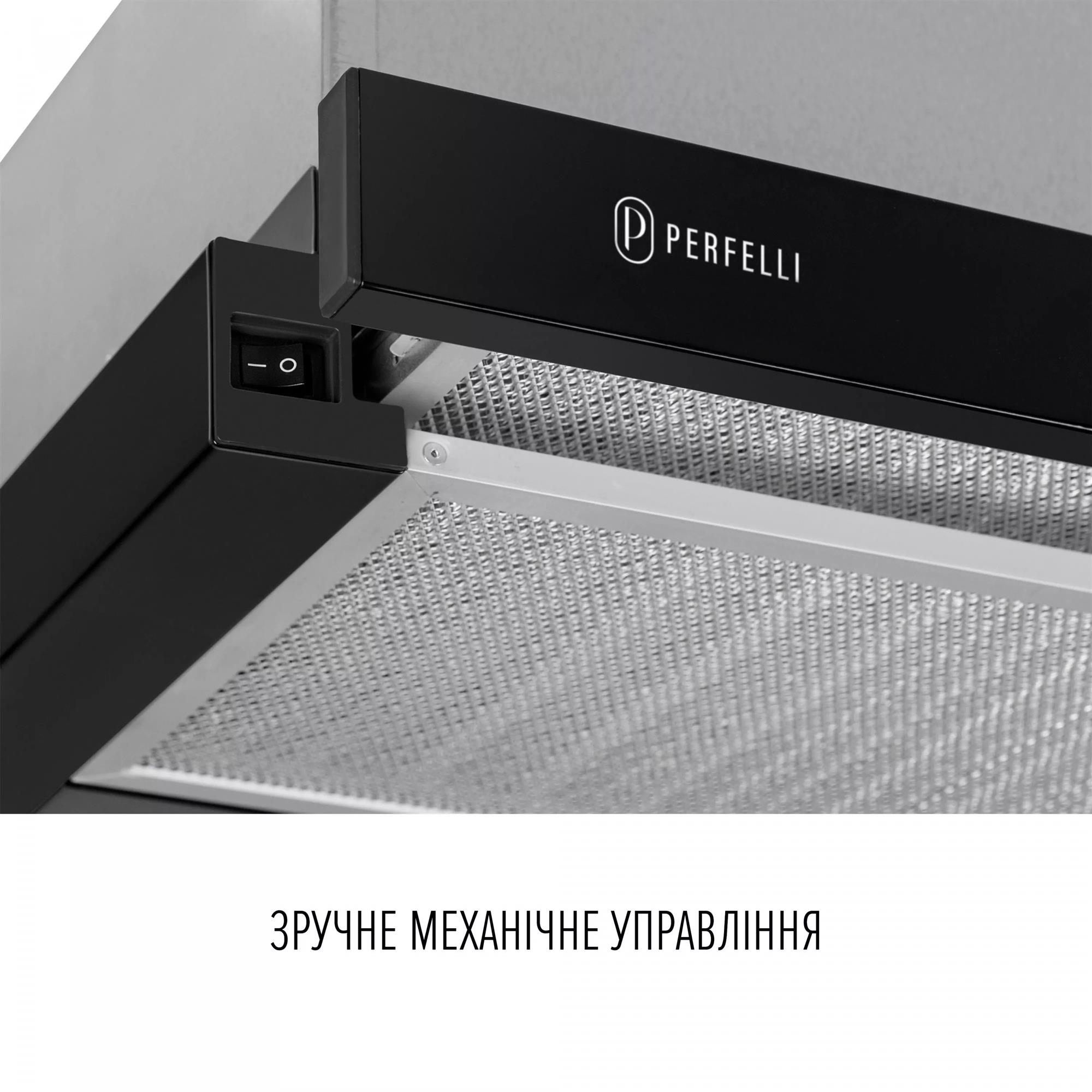 Витяжка Perfelli TL 6622 BL 1000 LED - изображение 5