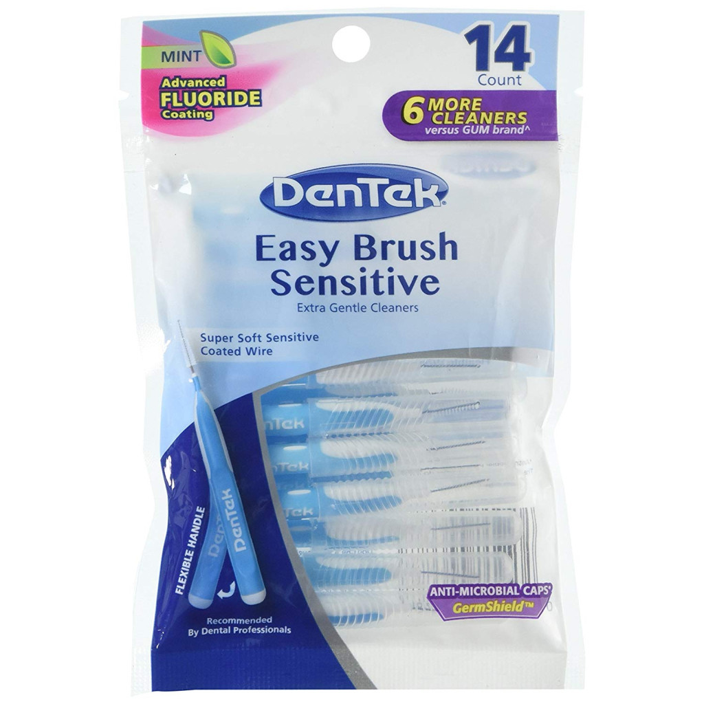 Щітки для міжзубних проміжків DenTek Зручне очищення Екстра-м'які 14 шт. (047701003787) - зображення 1