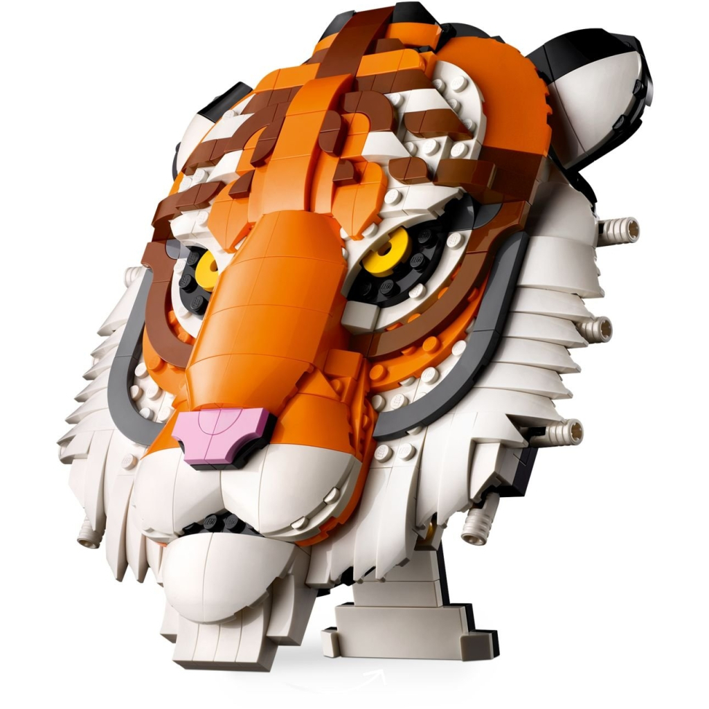 Конструктор LEGO Art Колекція фауни - Тигр (31217) - зображення 4