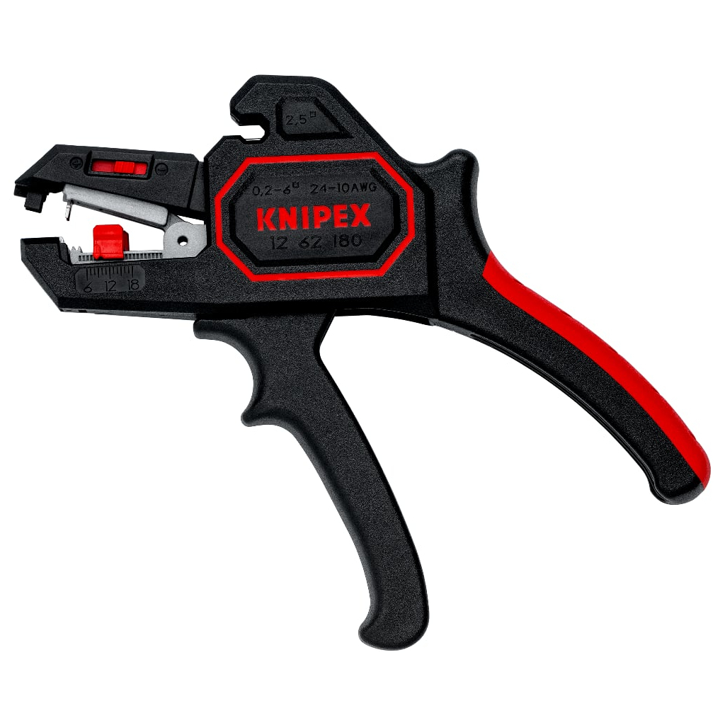 Знімач ізоляції KNIPEX 0.2-6мм, 180мм (12 62 180) - зображення 1