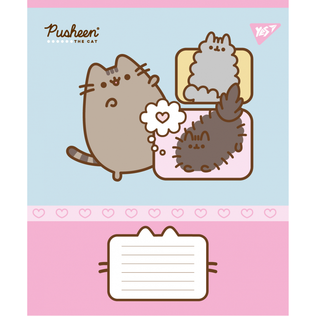 Зошит Yes Pusheen Funny А5 12 аркушів клітинка (767602) - зображення 6