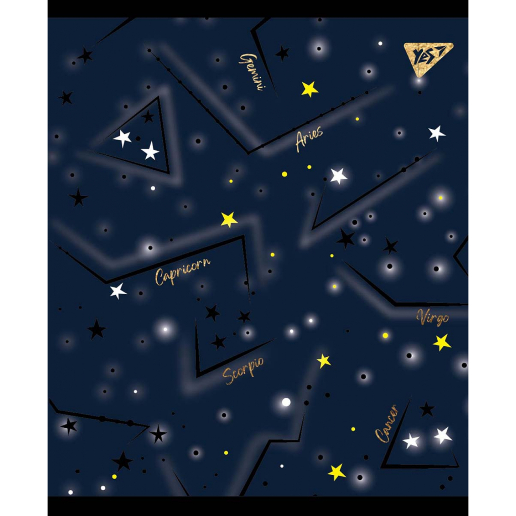 Зошит Yes А5 Cosmic System 18 аркушів клітинка (765179) - зображення 1