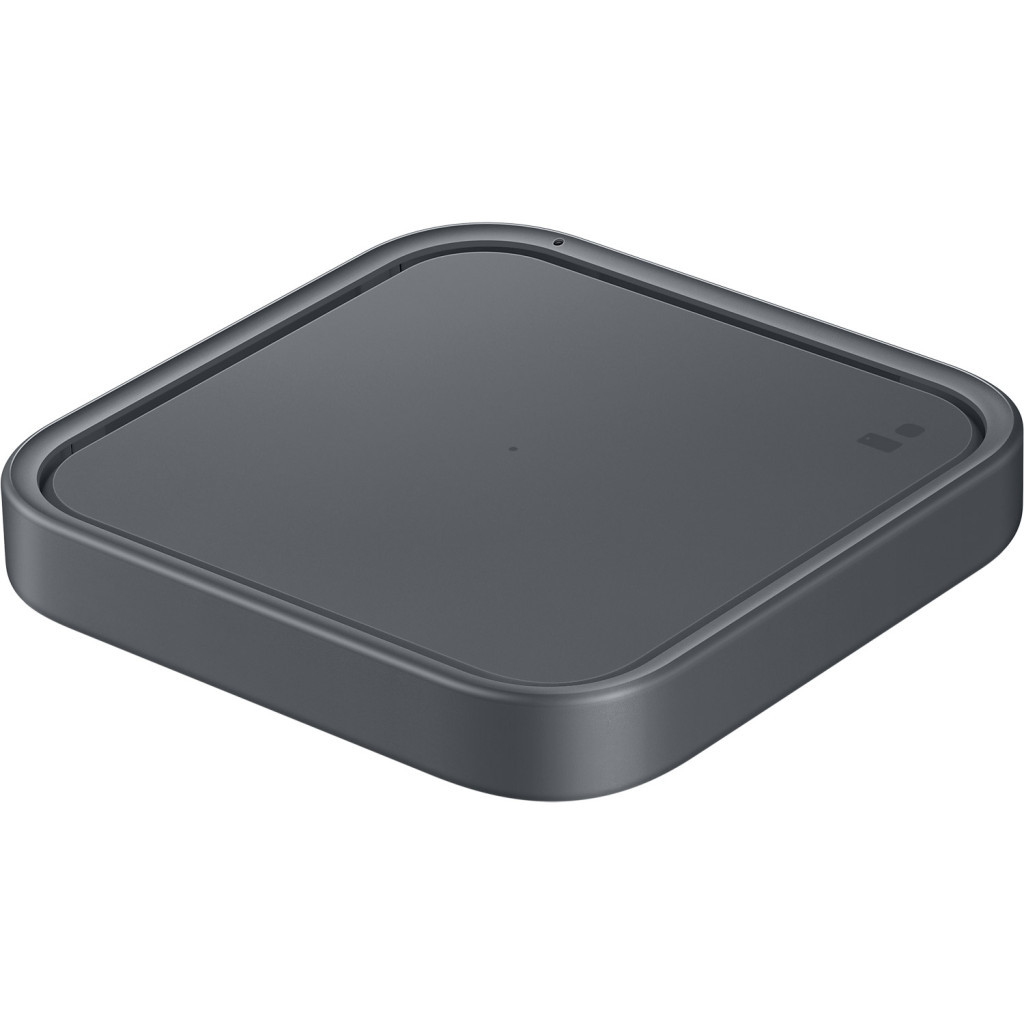 Зарядний пристрій Samsung 15W Wireless Charger Pad w/o Dark Gray (EP-P2400BBEGEU) - зображення 2