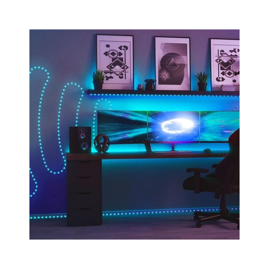 Гірлянда Twinkly Smart LED Dots Lights RGB 400 Gen II, IP44, 20м, прозорий (TWD400STP-TEU) - зображення 6