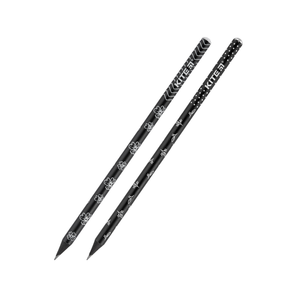 Олівець графітний Kite Botanique з кристалом в тубусі (K20-059) - изображение 1