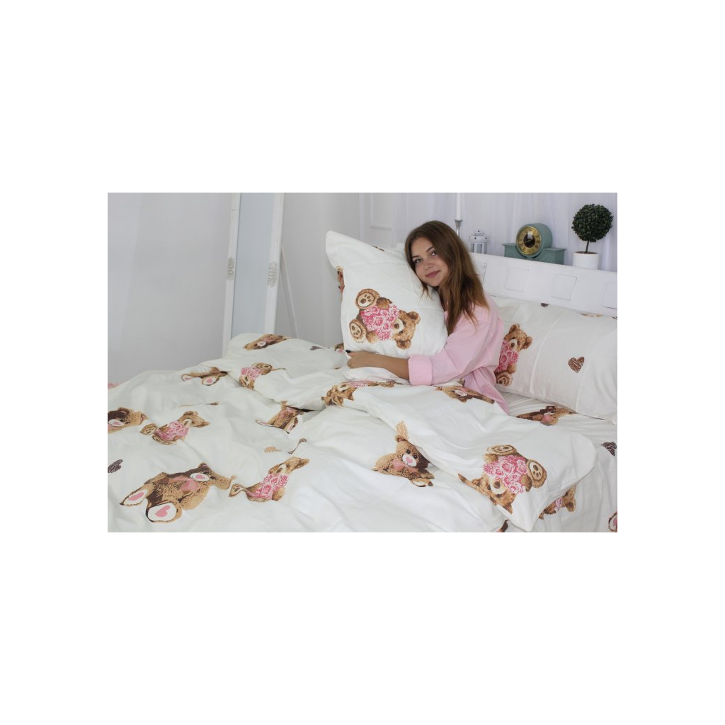 Постільна білизна MirSon Сатин Premium 22-1246 Love Berry Євро (2200002950589) - зображення 4