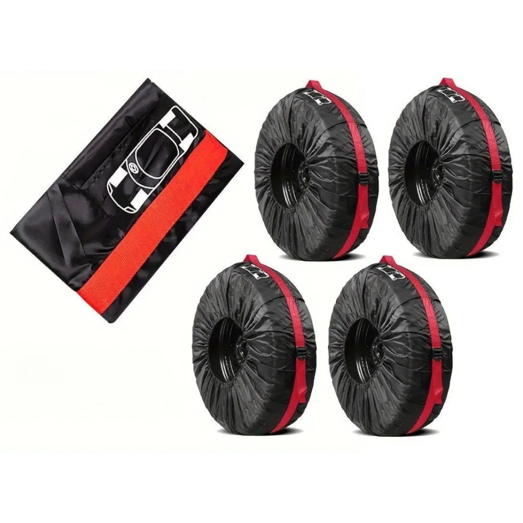 Чохол для зберігання автомобільних коліс Poputchik М R14-17, 4 шт (16-001/4шт) - зображення 1