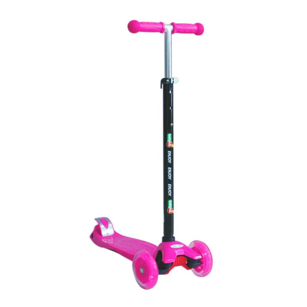 Самокат BabyHit Enjoy Pink (14113) - зображення 1