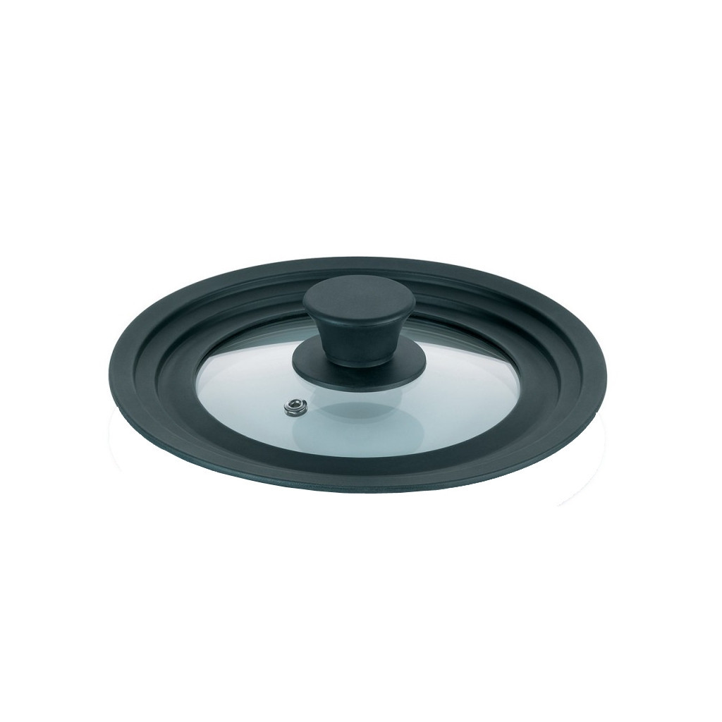 Кришка для посуду Kela Concetta с силиконовым ободком 16-20 см (11440) - зображення 1