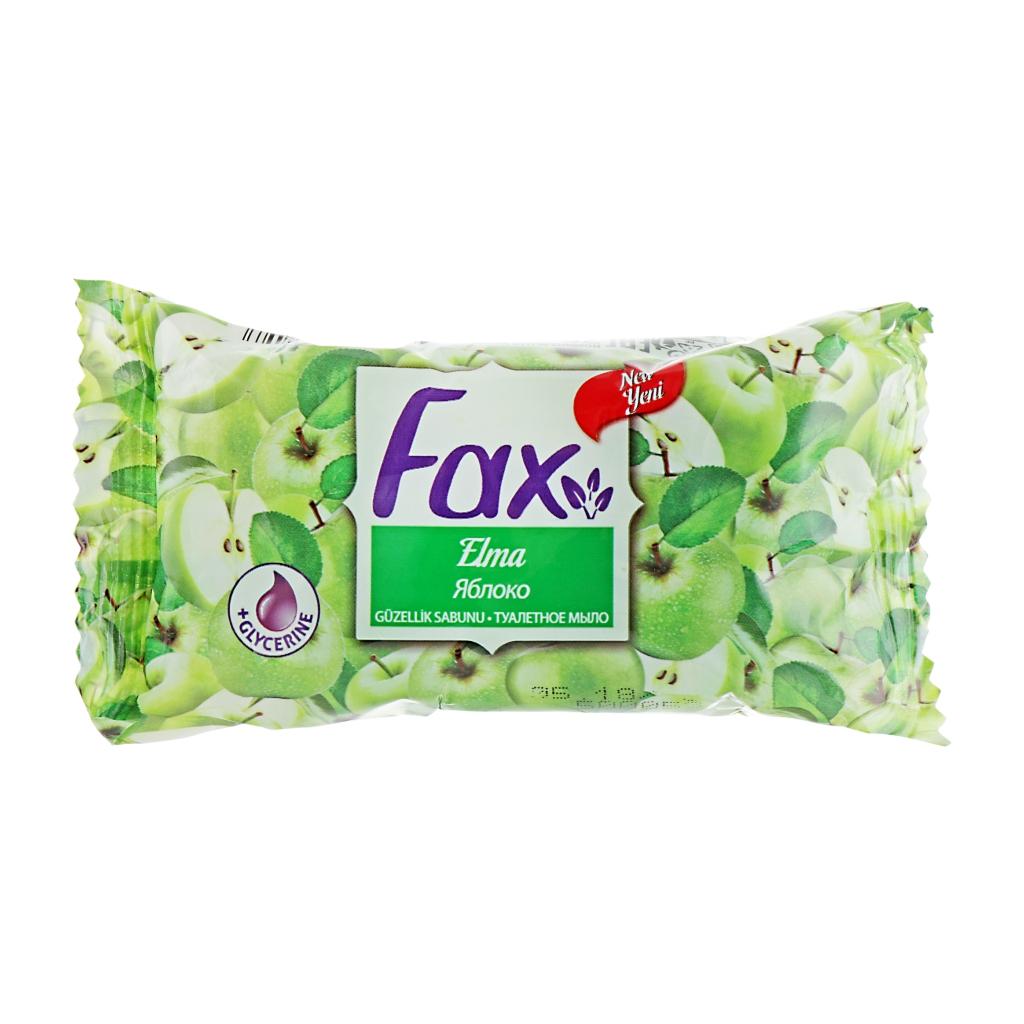 Тверде мило Fax Яблуко 75 г (8690506481018) - зображення 1