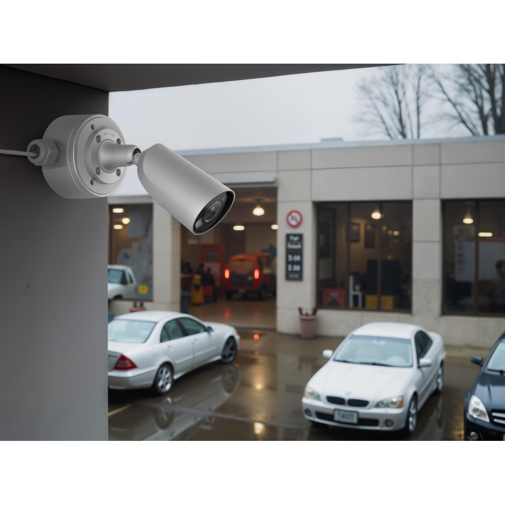 Камера відеоспостереження Ajax BulletCam HL (8/2.8) white - зображення 8