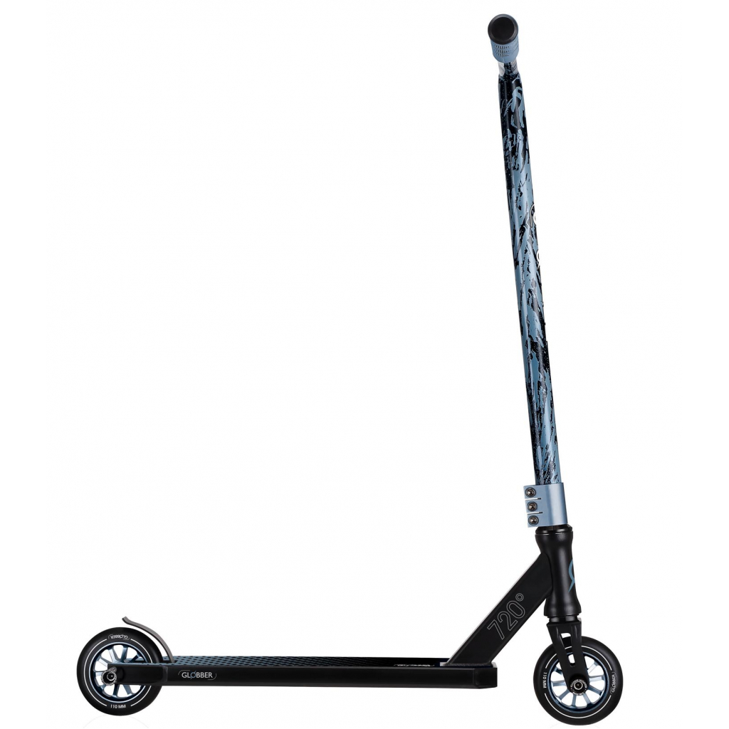 Самокат Globber GS720 чорно-сірий трюковий з пегами (624-100-3) - зображення 3