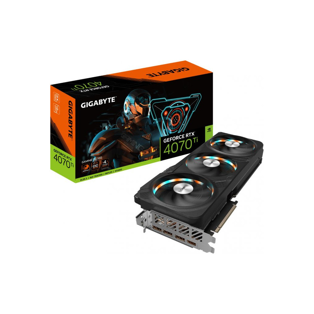 Відеокарта GIGABYTE GeForce RTX4070Ti 12Gb GAMING OC (GV-N407TGAMING OC-12GD) - зображення 8