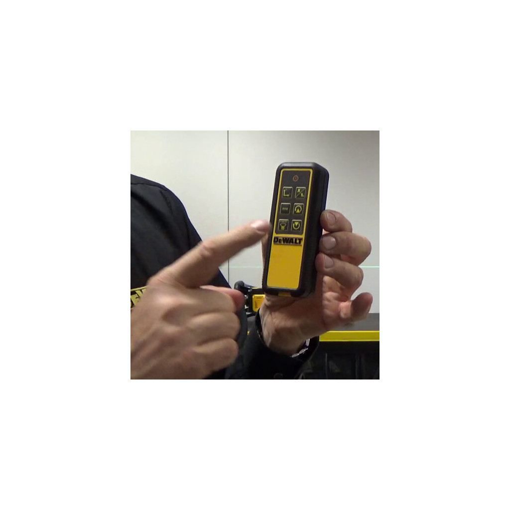 Лазерний нівелір DeWALT ротаційний, 18В XR Li-Ion, зелений промінь, 4.5 кг, 2Ah, ЗУ, кейс (DCE079D1G) - зображення 4