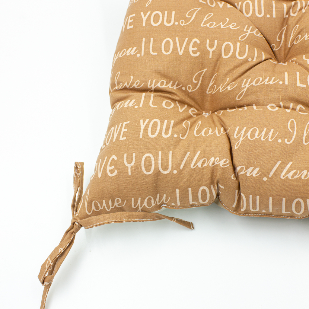 Подушка на стілець MirSon Бязь 17-0534 Patsy 40х40 см (2200006185758) - зображення 4