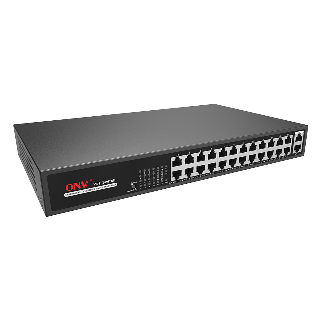 Комутатор мережевий Onv ONV-H1024PLS - зображення 3