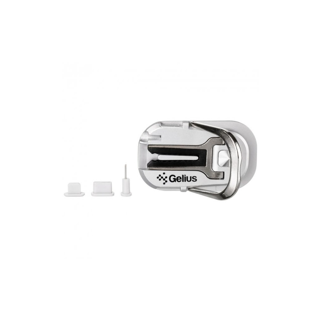 Тримач для смартфонів Gelius GP-UAH001 Universal 3in1 Air Vent Mount Holder Black (GP-UAH001) - зображення 2