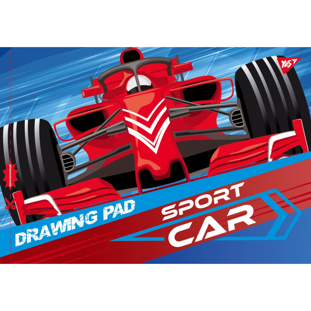 Альбом для малювання Yes А4 скоба з перфорацією, 20 аркушів (130435) - зображення 3