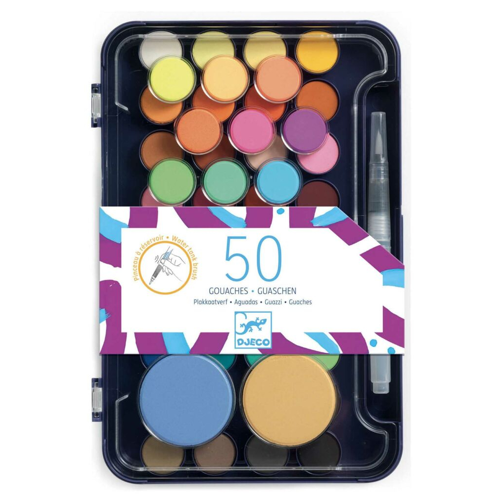 Гуашеві фарби Djeco Палітра художника (DJ09784) - зображення 2
