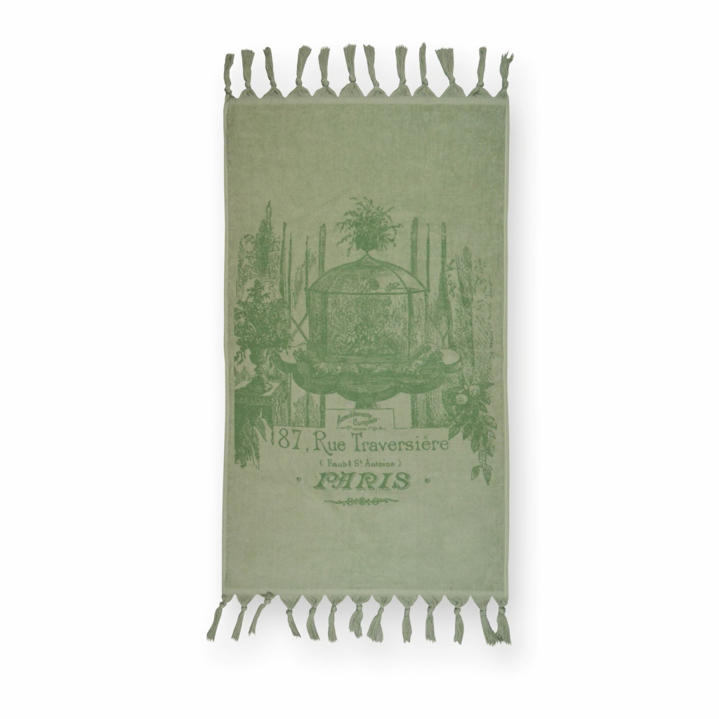 Рушник Home Line велюровий Paris м'ятний 50х85 см (126247) - зображення 1