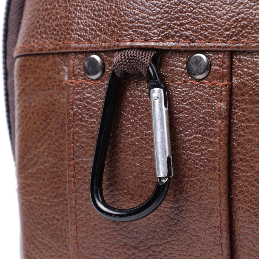 Сумка Vintage З натуральної шкіри Коричнева (22738) - зображення 8