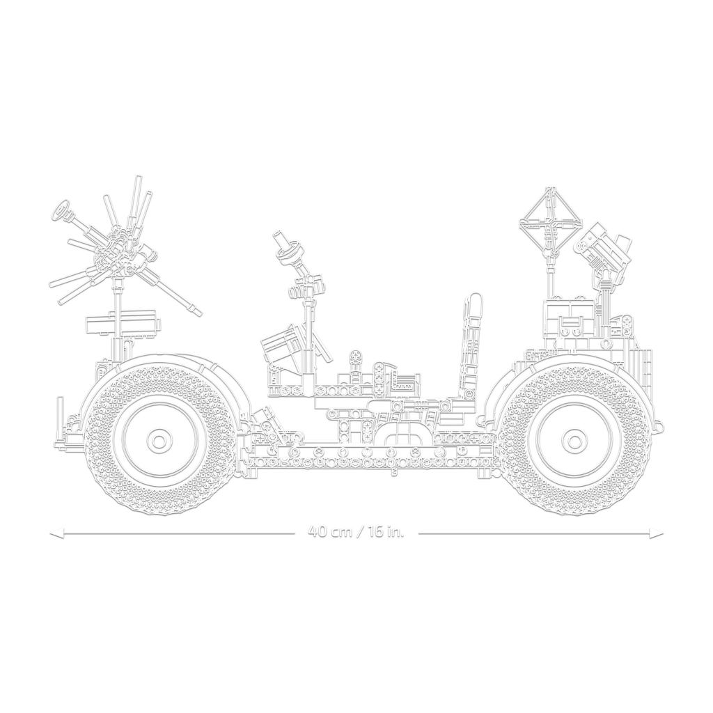 Конструктор LEGO Technic Місячний автомобіль NASA Apollo (42182) - зображення 9