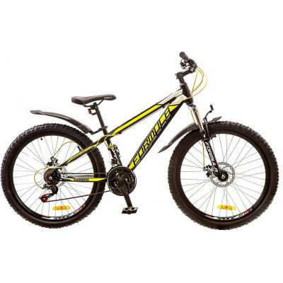 Велосипед Formula 24" DAKAR AM 2017 14G DD 13" St салатний (OPS-FR-24-062) - зображення 1