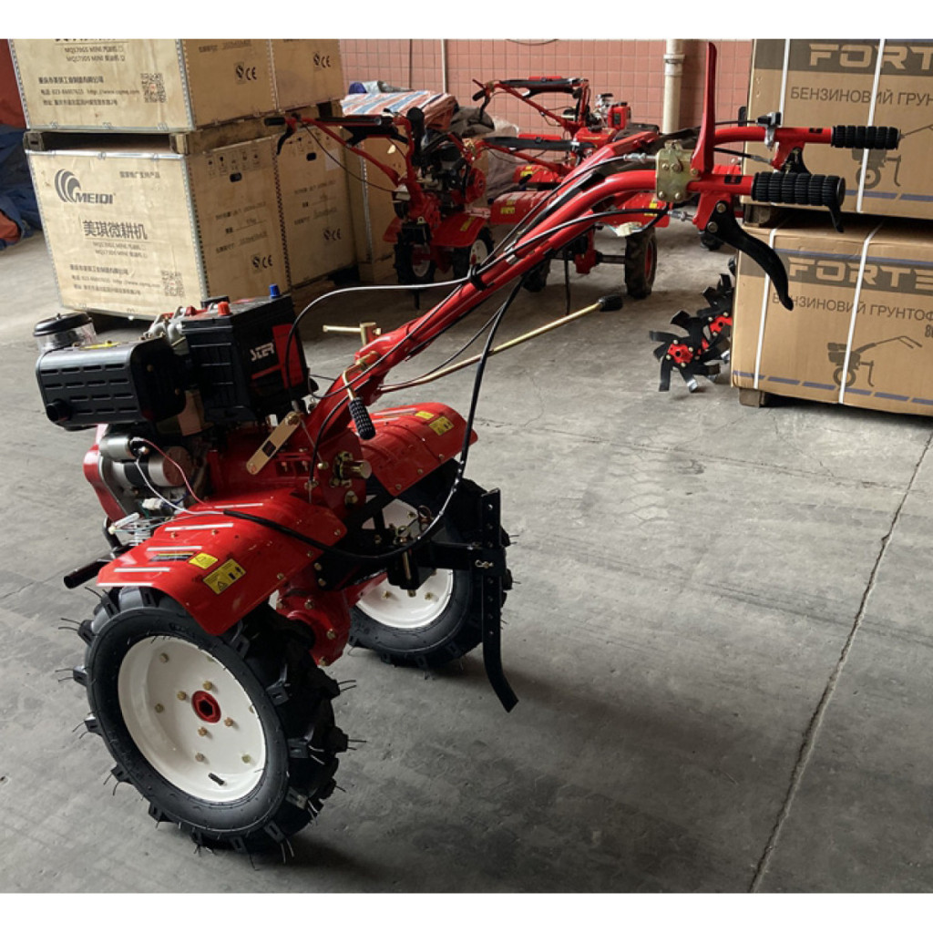 Культиватор Forte 1350Е, колеса 12", 9кс (113390) - зображення 4
