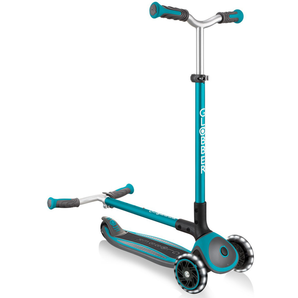 Самокат Globber Master Lights бірюзовий (662-105-2) - зображення 8