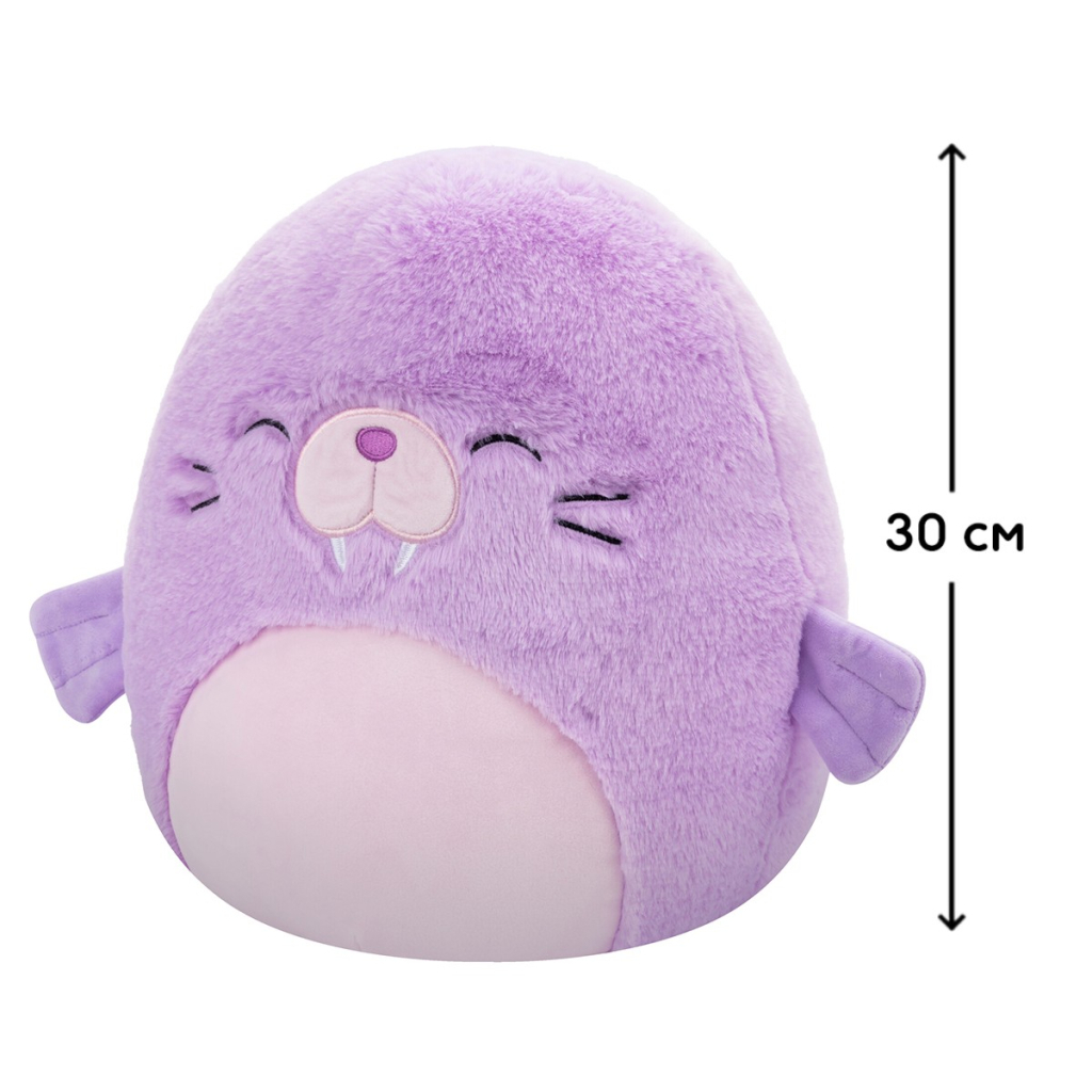 М'яка іграшка Squishmallows Морж Вінні 30 см (SQCR06680) - зображення 2