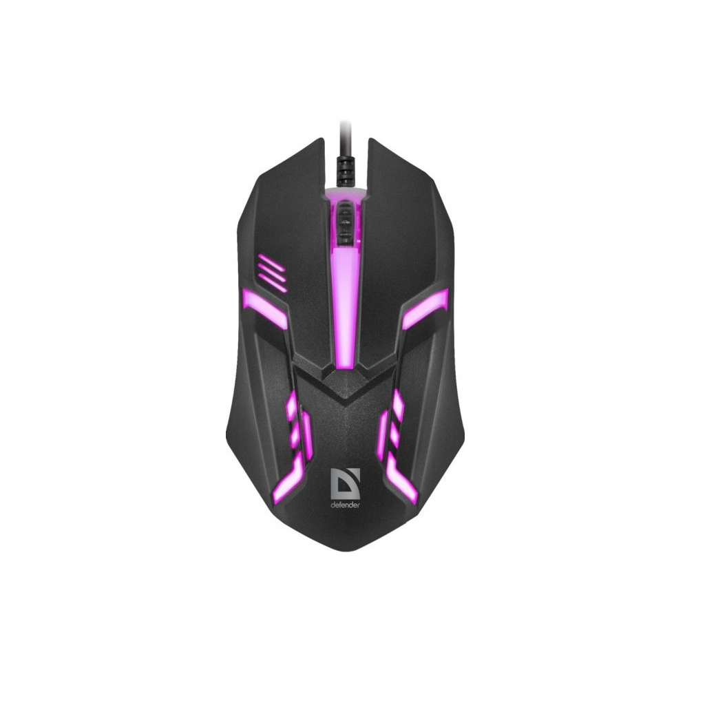 Мишка Defender Cyber MB-560L Black (52560) - зображення 1