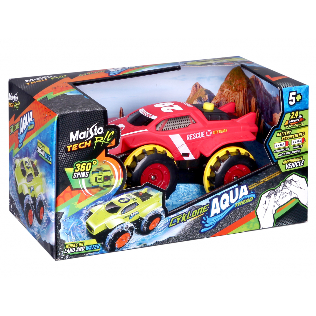 Радіокерована іграшка Maisto Cyklone Aqua Червона (82142 Red) - зображення 6
