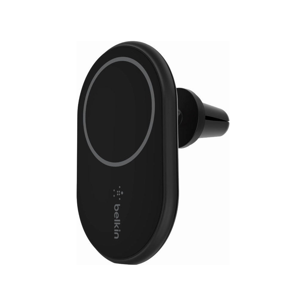 Зарядний пристрій Belkin Car Mount Magnetic Charging Qi, black (WIC004BTBK-NC) - зображення 1