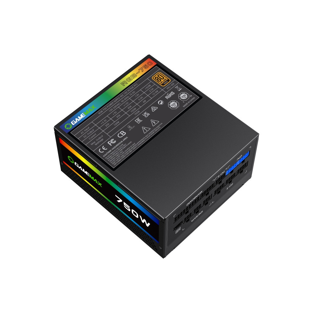 Блок живлення Gamemax 750W (RGB-750 PRO) - зображення 9