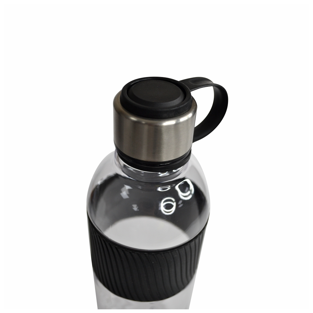 Пляшка для води Line Art Limpid 850 мл чорний (20222LA-01) - зображення 4