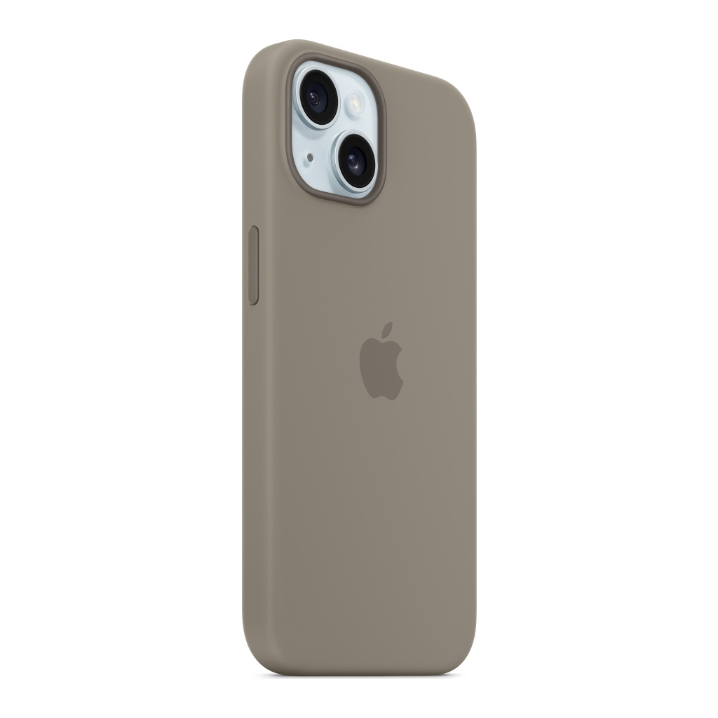 Чохол до мобільного телефона Apple iPhone 15 Silicone Case with MagSafe Clay (MT0Q3ZM/A) - зображення 6