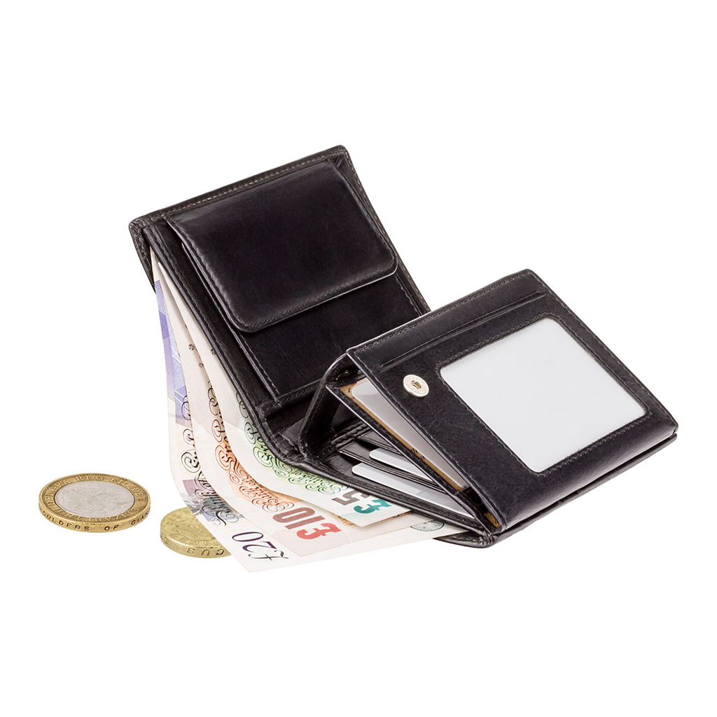 Гаманець Visconti MZ3 Milan з RFID Italian Black (MZ3 IT BLK) - зображення 4