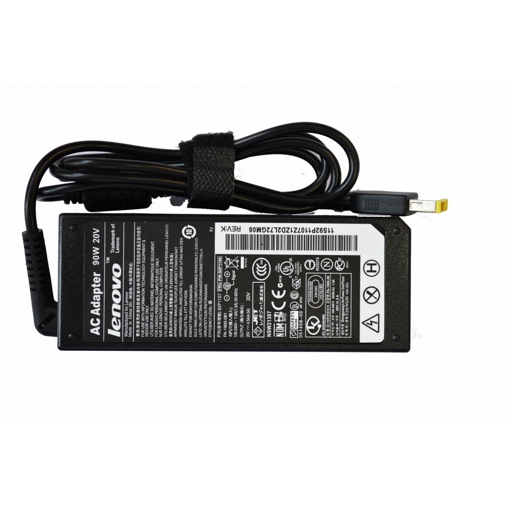 Блок живлення до ноутбуку Drobak LENOVO 90W 20V 4.5A (прямоугольный конектор USB+PIN) (141419) - зображення 1