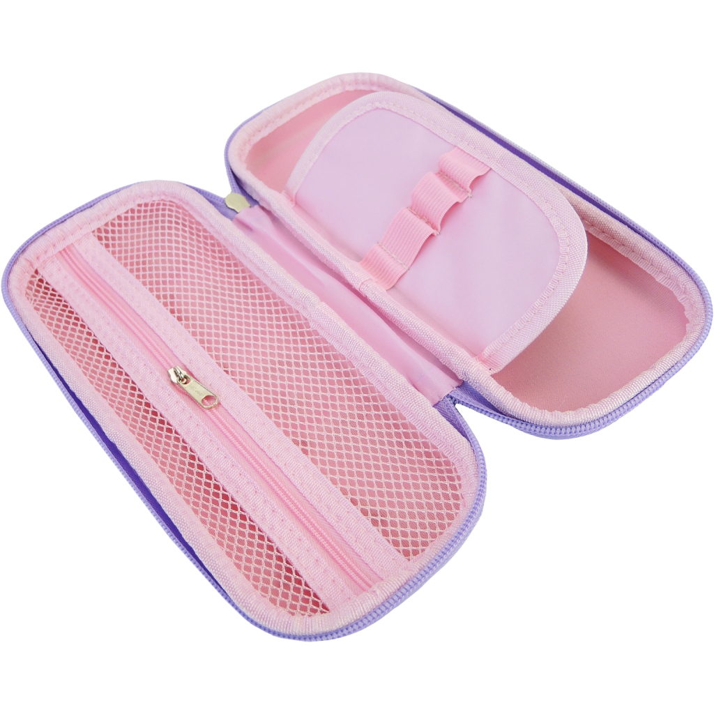 Пенал Cool For School з тисненням 1 відділення Фіолетовий (CF6794-purple) - зображення 2