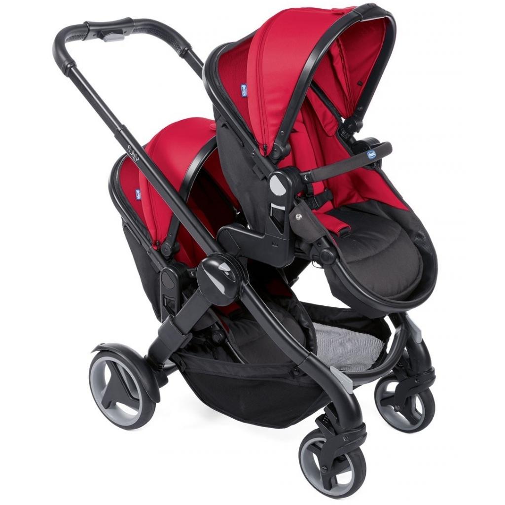Коляска Chicco Fully Twin Червона (79003.64) - зображення 1