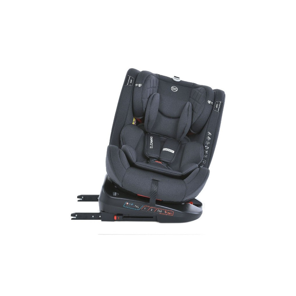Автокрісло El Camino ME 1114 Everest Dark Grey (ME 1114 dark grey) - изображение 5