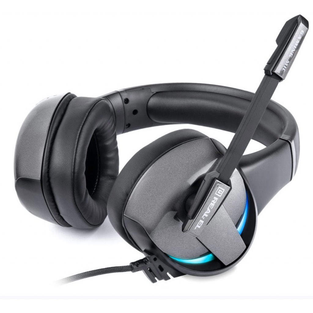 Навушники REAL-EL GDX-7620 Black - зображення 4